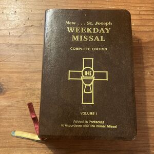 St. Joseph Weekday Missal Complete Edition Vol. 1 Advent to Pentecost 2011